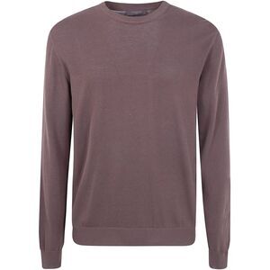 Zanone Men Round Neck Slim Fit Sweater